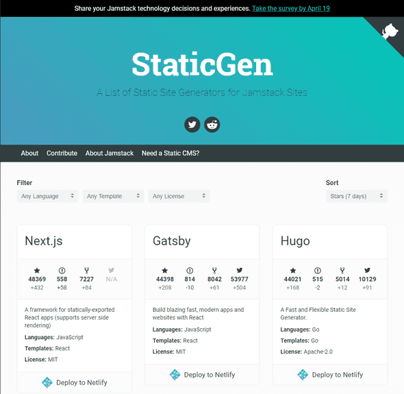 StaticGen